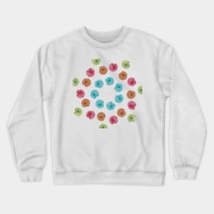 Seamless floral pattern Crewneck Sweatshirt